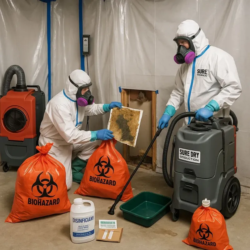 Contaminated Water Handling Protocols process in Saint Clair County, AL