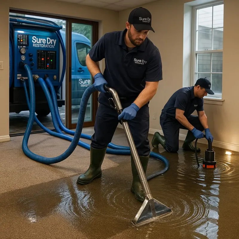 Water Extraction and Removal process in Saint Clair County, AL